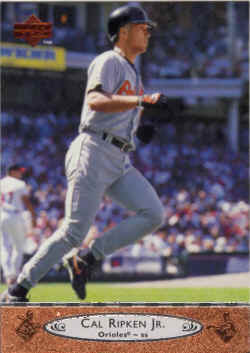 1996 Upper Deck Card280 Cal Ripken