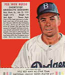 1952 Red Man Pee Wee Reese