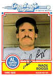 1984 Milton Bradley Wade Boggs