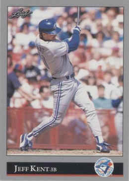 1992 Leaf Jeff Kent card number 445