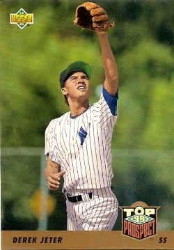 1993 Upper Deck Card 449 Derek Jeter