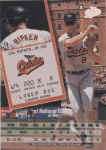 Back of 1994 Leaf Cal Ripkencard number 1