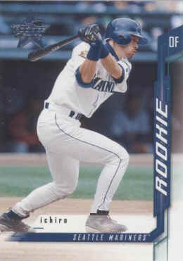 2001 Leaf Card 251 Ichiro Suzuki RC 