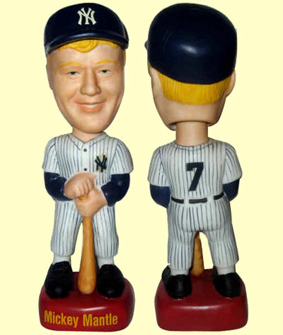 S.A.M. Bobbing Head Mickey Mantle