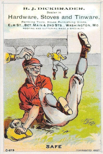 C-679 Ball Series Comic Advertising Trade cards