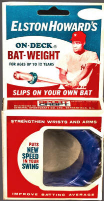 Elston Howard's On - Deck Bat Weight