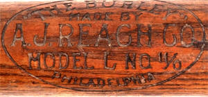 A.J. Reach Oval Center Brand 