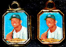 1950's Mickey Mantle Gumball Machine Locket