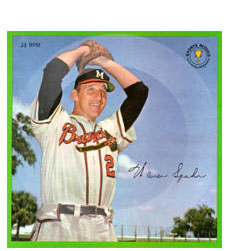 Warren Spahn Auravision Recod