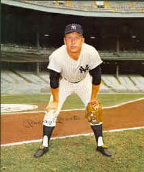 Mickey Mantle Rawlings Photo