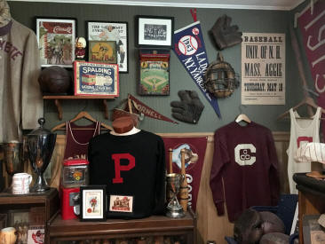 Antique Sports mancave display room