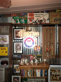 Baseball Collectibles Showcase Display